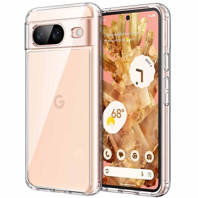 JETech Case for Google Pixel 8 6.2-Inch 2023, Non-Yellowing Bumper Cover