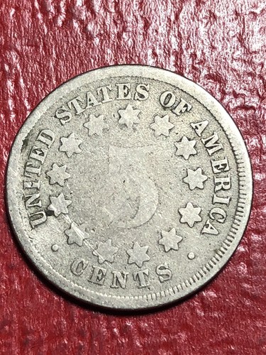 Escudo de níquel 1867 sin rayos, consulta nuestro inventario - Imagen 2 de 2