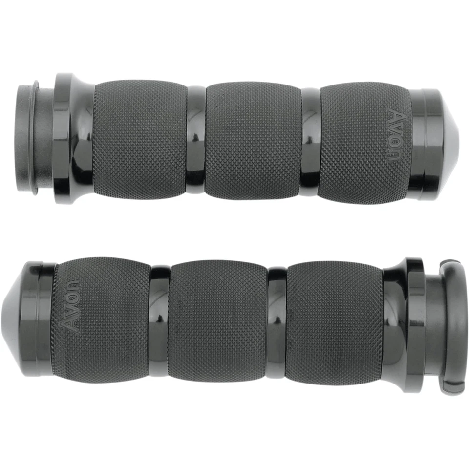 Empuñaduras Avon Empuñaduras con amortiguación de aire con acelerador Fly-by-Wire negras AIR-90-ANO-FLY Foto 2 de 4