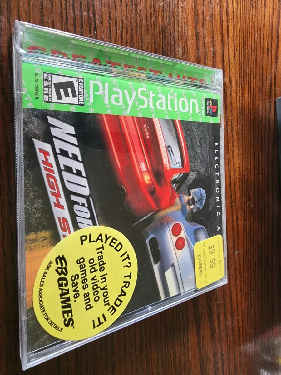 Need for Speed: High Stakes (Sony PlayStation 1, 1999) *COMPLETE*