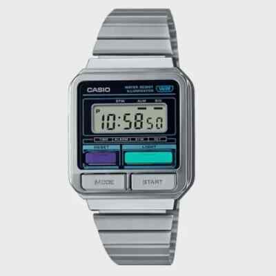 Casio Original Quartz Unisex Armbanduhr A120WE-1A - Vintage Design mit modernen