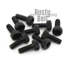 M1.4 x 4mm, Socket Head Cap Screws, 12.9 Steel, Black