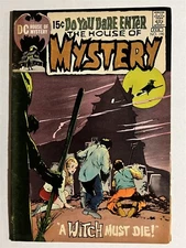 HOUSE OF MYSTERY #190 1971 BRONZE AGE DC COMICS HORROR NEAL ADAMS COVER