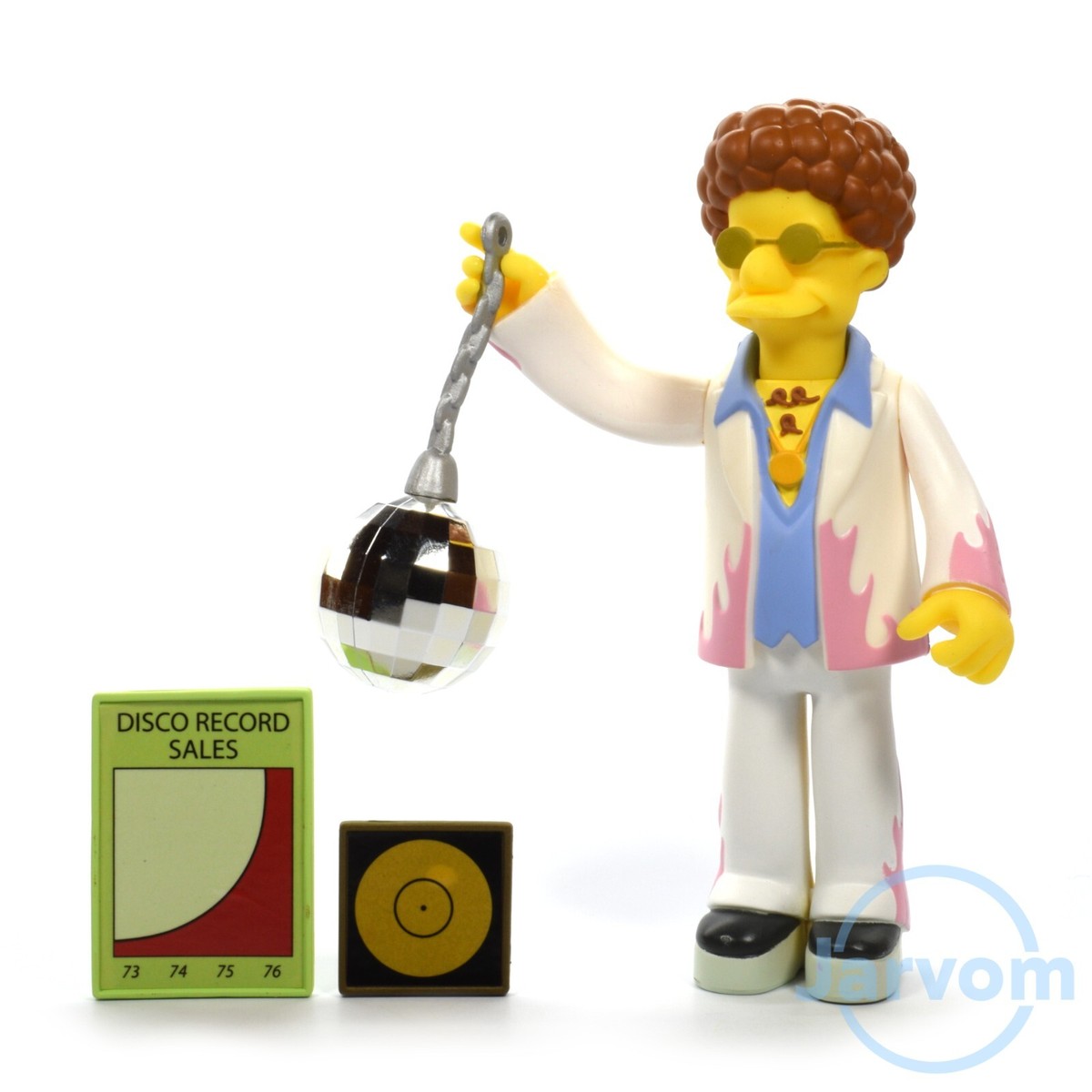 Playmates World of Simpsons Series 9 Disco Stu Complete | eBay