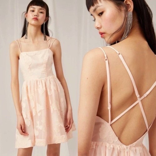 Keepsake The Label Dress Pink Floral size 6 Medium