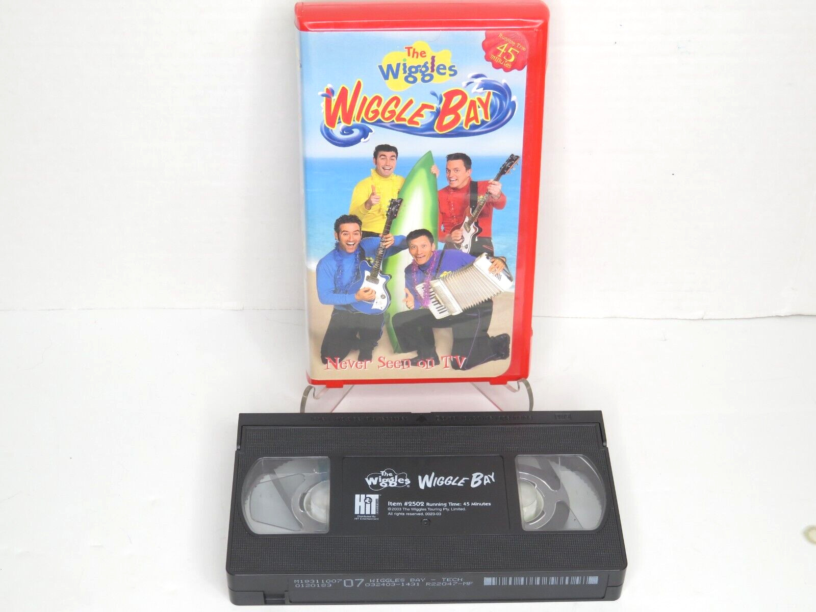 The Wiggles Wiggle Bay VHS Video Tape Kids Grelly USA