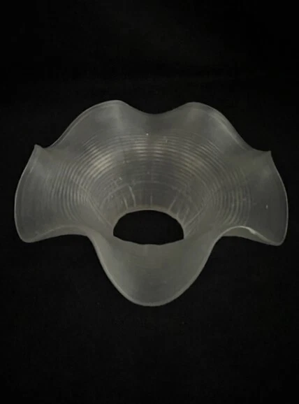 Pièce De Rechange Tulipe Pour Abat-jour En Verre Art Nouveau/Liberty 7,5 Cm - Photo 4/4