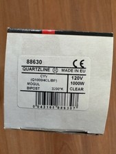 Lot of Seven 7 GE Lighting Quartzline Lamps CYV Q1000/4CL/BP