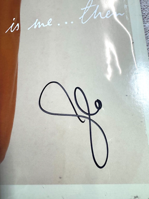 Jennifer Lopez This Is Me… Then Signed Black Vinyl LP JLO
