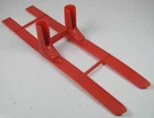 Barbie Red Skis Part for Olympic Barbie Doll Figure Vintage 1974 Mattel