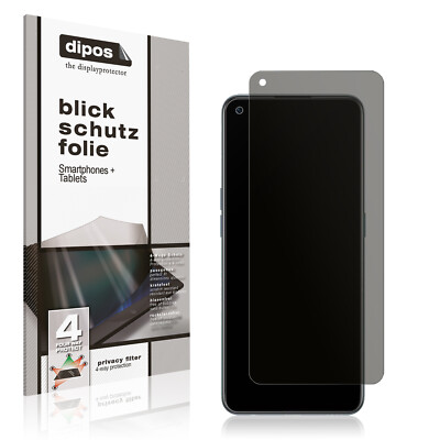 Schutzfolie für OnePlus Nord CE 2 5G mit Sichtschutz Blickschutz Folie