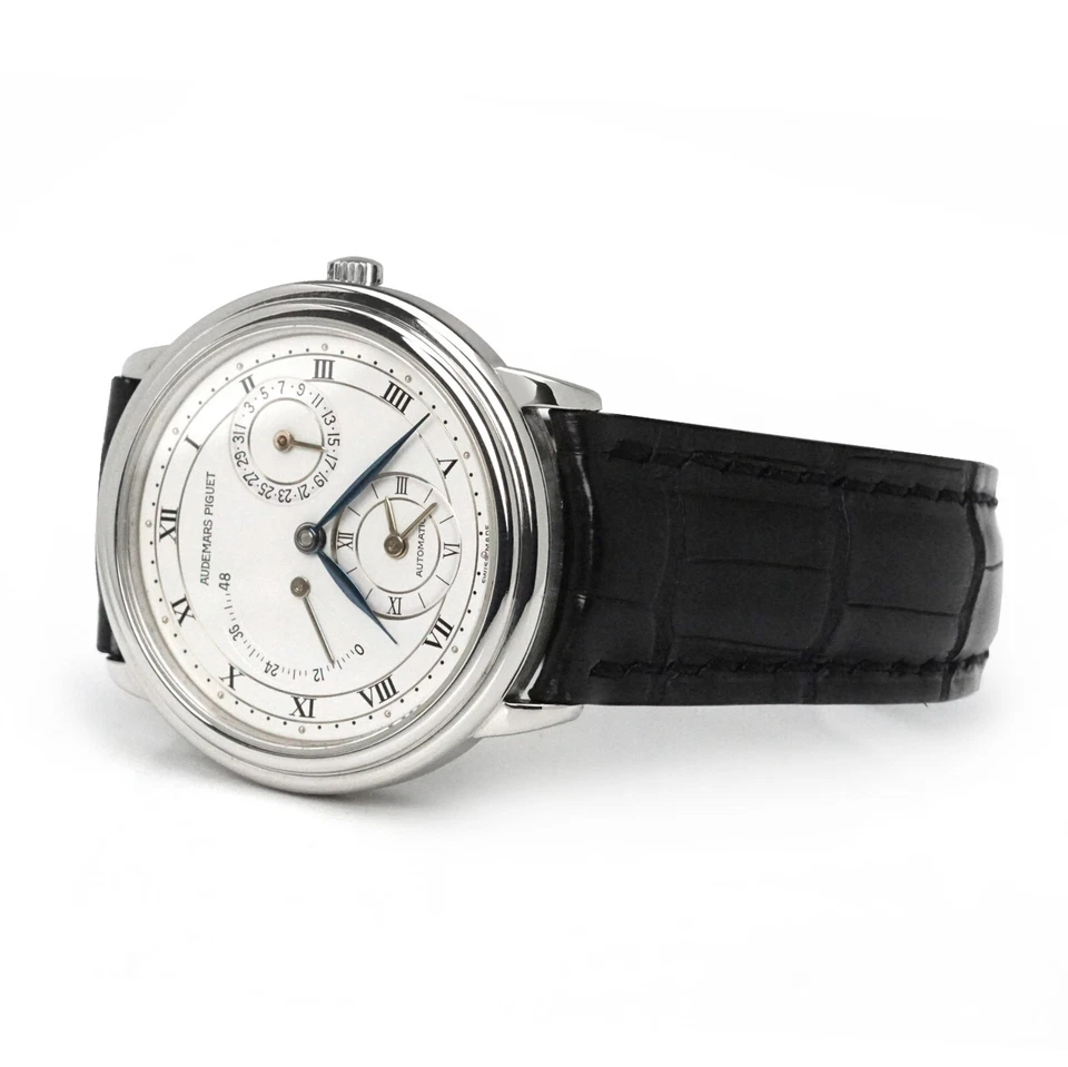Часы наручные Audemars Piguet Jules Audemars двойные 25685PT платиновые примерно 1990-е - Изображение 2 из 4