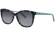 Juicy Couture JU 617/G/S XGWIB Sunglasses Women's Green Havana/Grey Cat Eye 57mm
