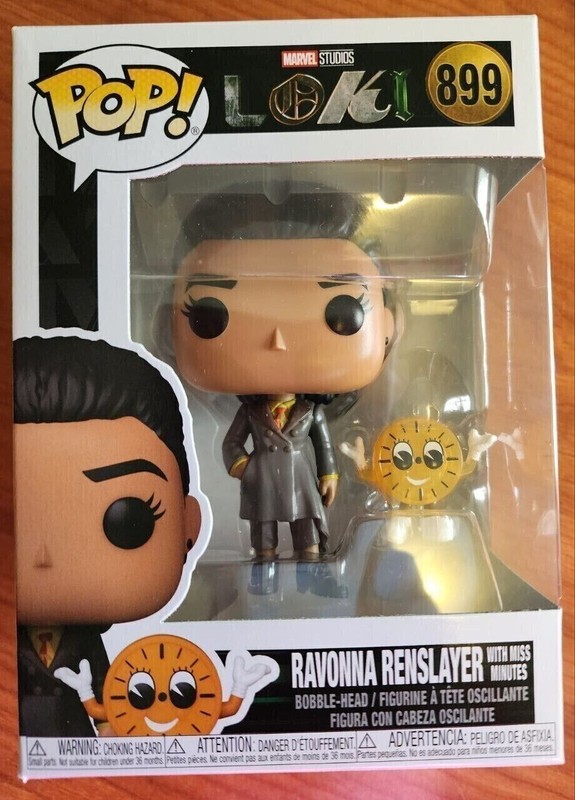 #899 RAVONNA RENSLAYER with MISS MINUTE- LOKI MARVEL STUDIOS- FUNKO POP!