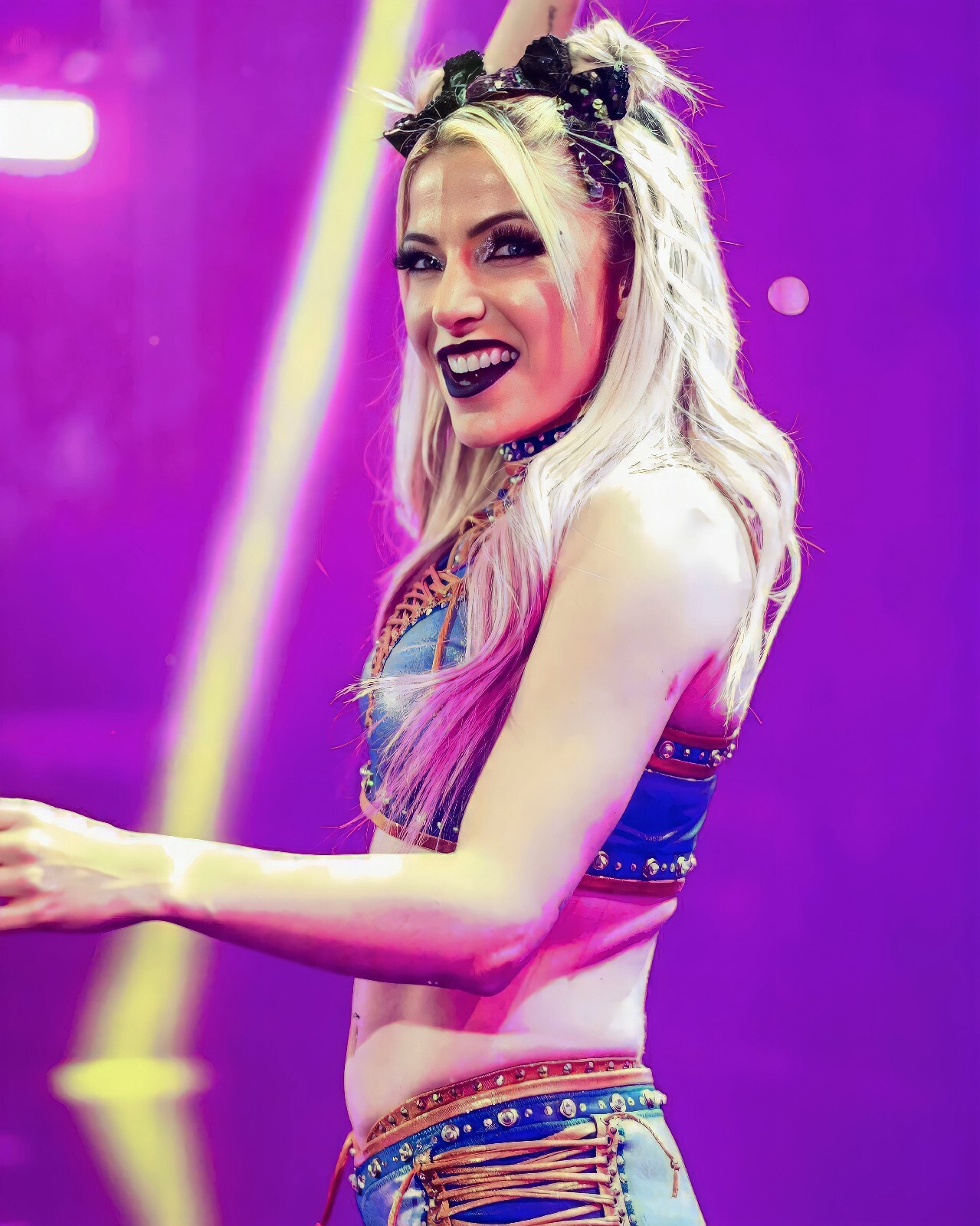 Alexa Bliss 8x10 photo print WWE NXT AEW sexy wrestling playboy