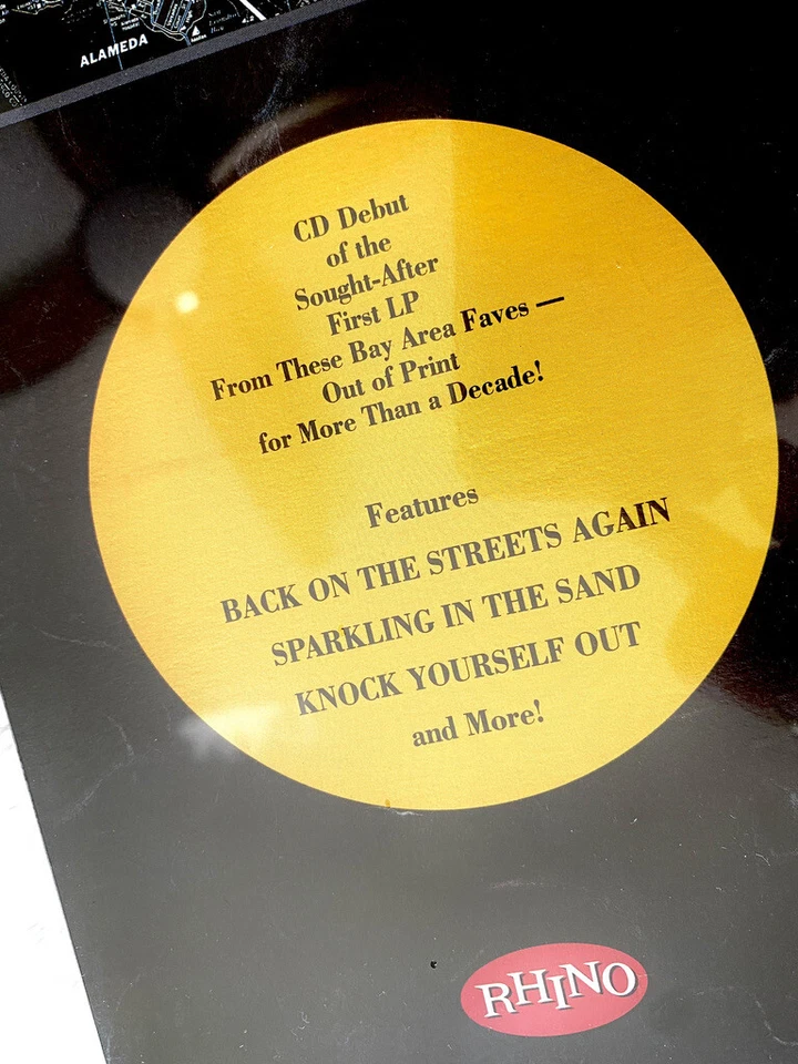 TOWER OF POWER SEALED LONGBOX CD EAST BAY GREASE LIMITED RHINO YELLOW BOX PROMO — 第 3/4 张图片