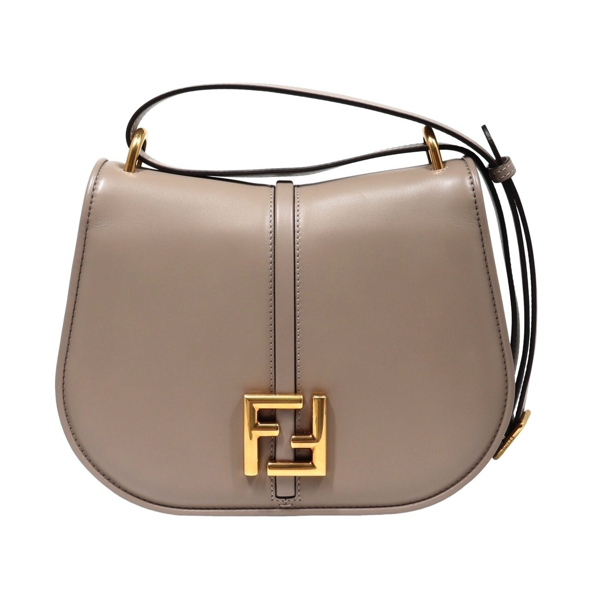 FENDI|CROSSBAGS (C'mon Medium leather bag (8BT366 AQ0K Fendi Camo Medium Shoulder Bag 8Bt366 Smooth Full Grain