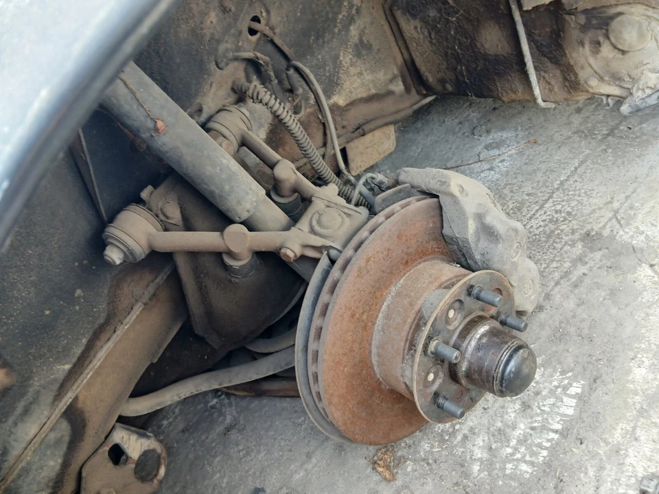 USADO 89 JAGUAR XJS V12 SUSPENSIÓN DELANTERA COMPLETA ABANDONO ENVÍO GRATUITO Foto 4 de 4