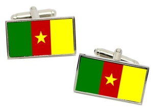 Camerun Bandiera Gemelli In Cromata Scatola Regalo Ebay