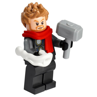 Thor Red Scarf LEGO Minifigure 2021 Marvel Advent Calendar 76196
