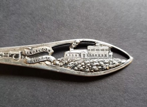 Sterling Silber Souvenir Löffel Hechte Spitze Colorado Höhe 14110 Fuß - Bild 4 von 6