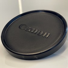 Excellent Canon - Push-On - Black Plastic Front Lens Cap From Japan