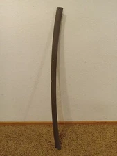 87 - 97 FORD OBS F150 F250 F350 Interior Above Windshield Metal Trim Light Gray