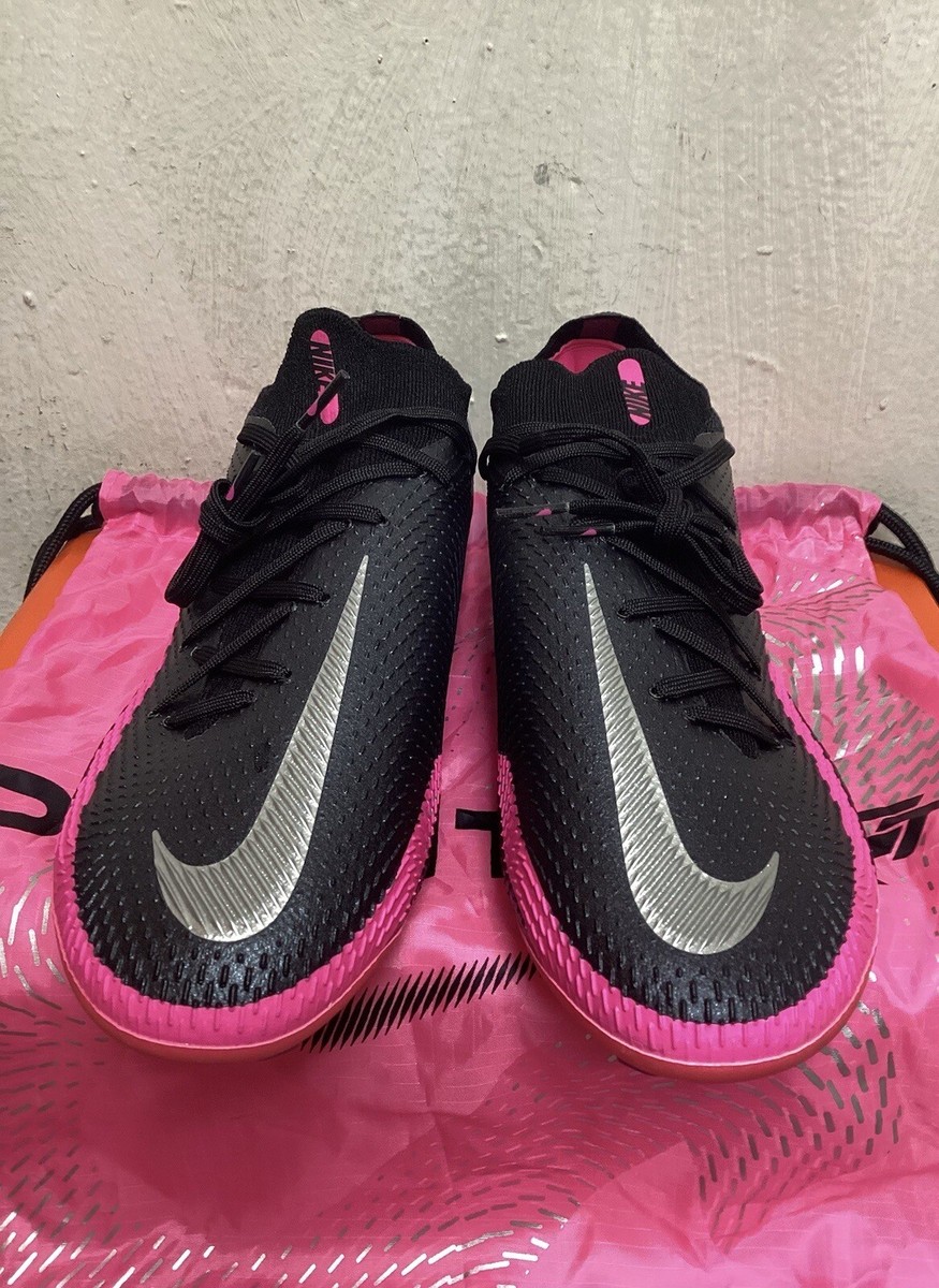 NIKE PHANTOM GT2 ELITE FG (BLACK/PINK) (SOCCER SHOES/CLEATS NIKE PHANTOM GT2 ELITE FG (BLACK/PINK) (SOCCER SHOES/CLEATS