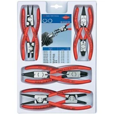 Knipex 8pc Internal & External Circlip Pliers Set 00 20 04 V01