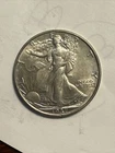 1937 p walking liberty half dollar AN