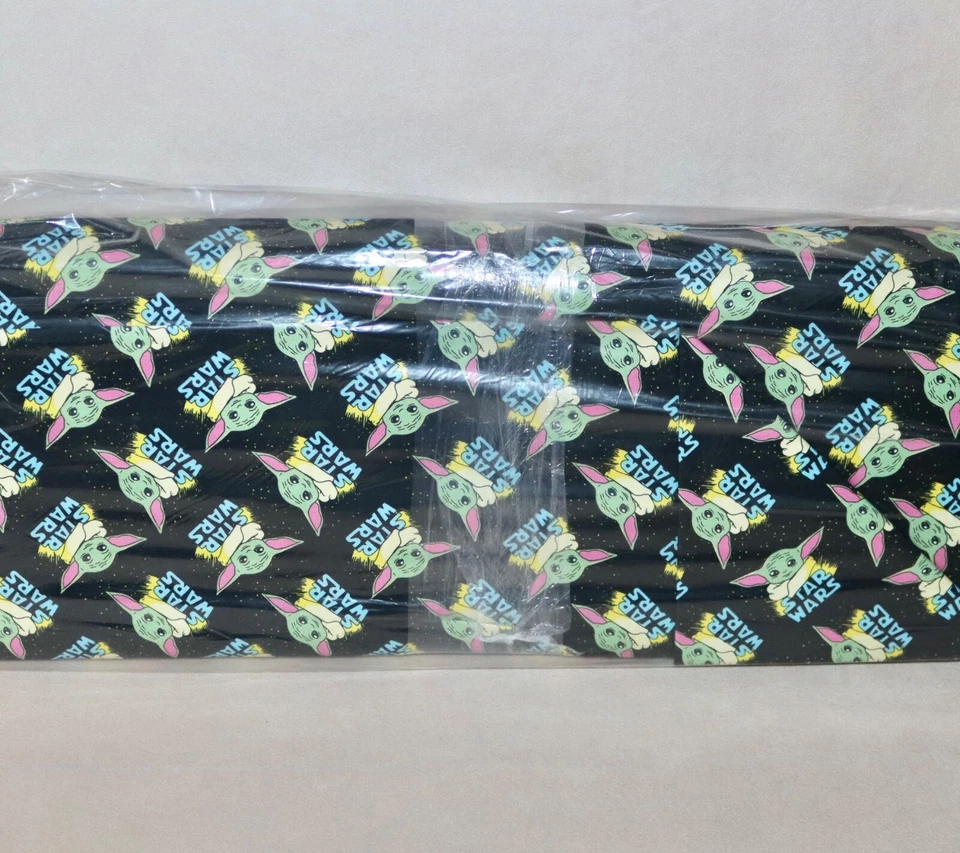 STAR WARS Mandalorian ~ The Child & Logo Pattern Cotton Fabric 1/4 Yard 9” X 44” - Image 4 of 4