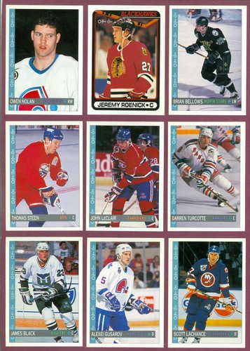 1992-93 OPC O PEE CHEE HOCKEY CARD 265-396 & ANNIVERSARY SERIES WRAPPER SEE LIST - Picture 119 of 164