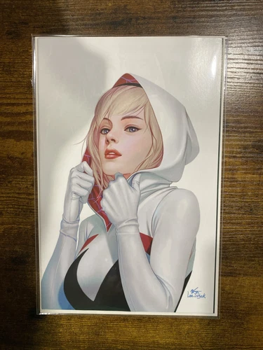 SPIDER-GWEN SHADOW CLONES #1 * NM+ * INHYUK LEE SDCC WHITE VIRGIN VARIANT 🔥🔥
