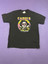 Cardi B T Shirt Unisex Small Black Short Sleeve