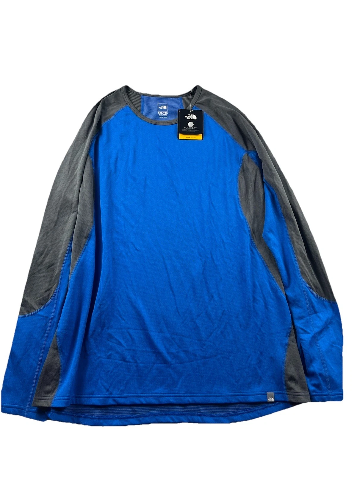 The North Face FlashDry Shirt Long Sleeve Warm Crew Performance Men’s XXL NWT