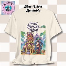 Muppet Treasure Island Kermit and Miss Piggy Tee Shirt Size S-5XL Muppet Treasure Island Kermit and Miss Piggy Tee Shirt Size S-5XL