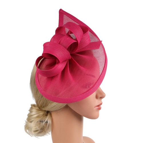 New Cocktail Tea Party Fascinator Headband Vintage Kentucky Derby bowknot - Picture 27 of 34