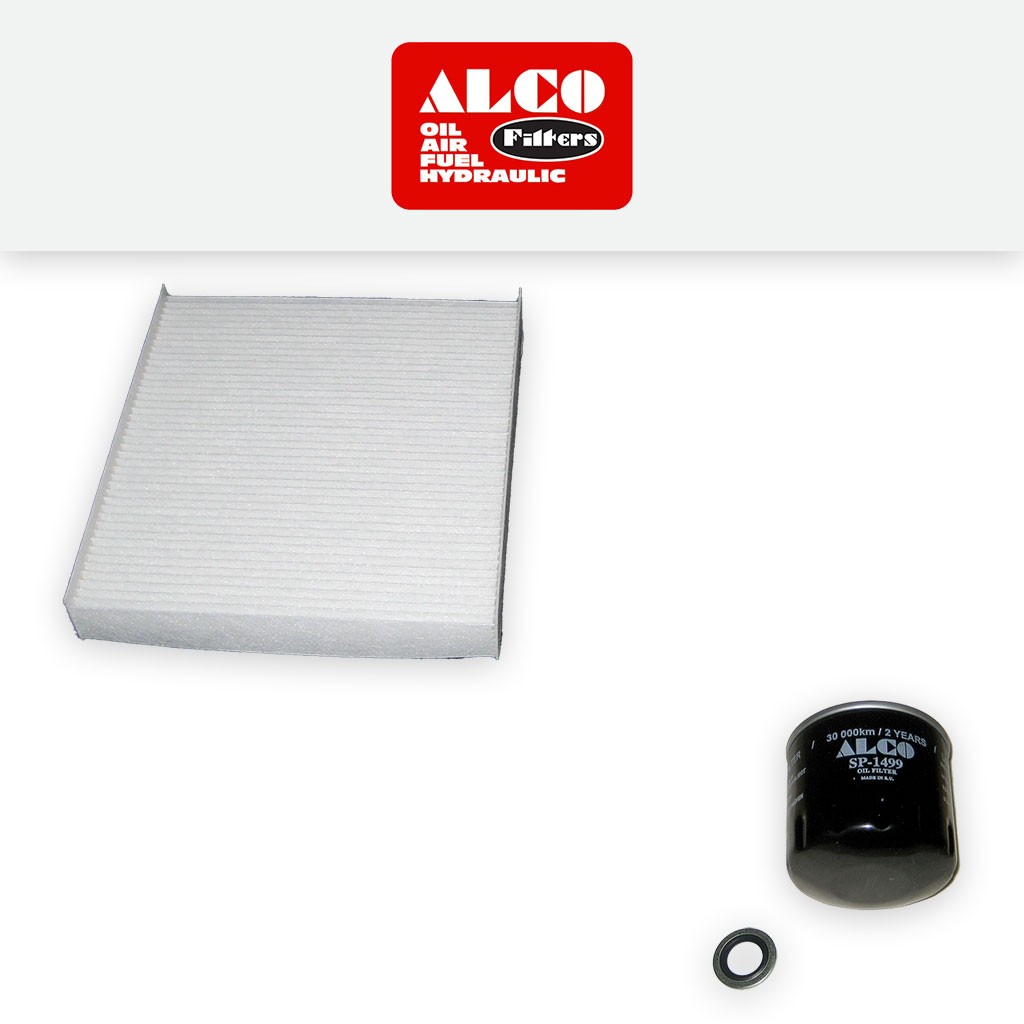 SERVICE KIT for DACIA DUSTER 1.5 DCI K9K6 ALCO OIL CABIN FILTERS (2017-2019)