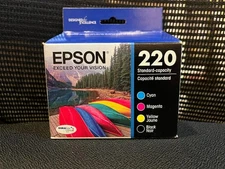 EPSON 220 DURABrite Ultra Ink Standard Capacity Black & Color Cartridge Combo Pa