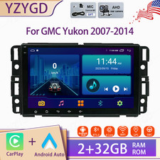 For GMC Yukon 2007-2014 Apple Carplay Car Stereo Radio GPS Navi Multimedia Wifi