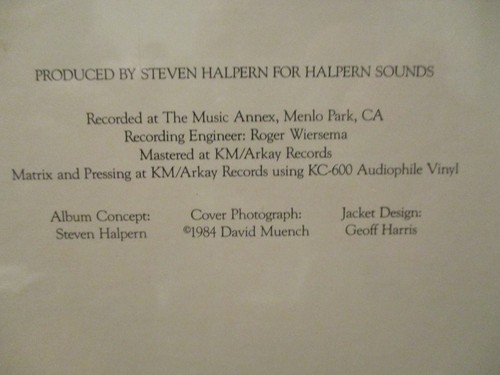 Steven Halpern "Soft Focus" Halpern Sounds "LP" Still in Very Good + Condition - Picture 8 of 13