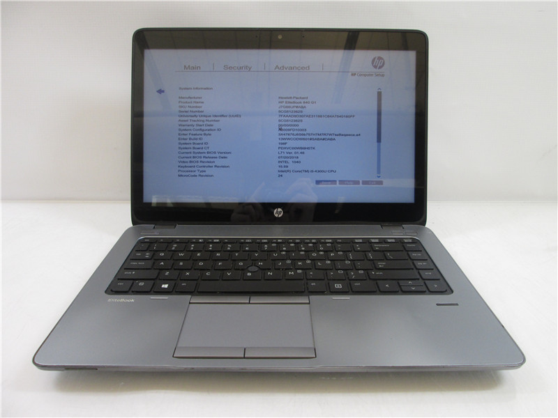 HP Elitebook 840 G1, 14-Inch Laptop, with Intel Core i5-4300U