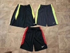 Lot of 3 Boy's Nike Athletic Shorts Size M
