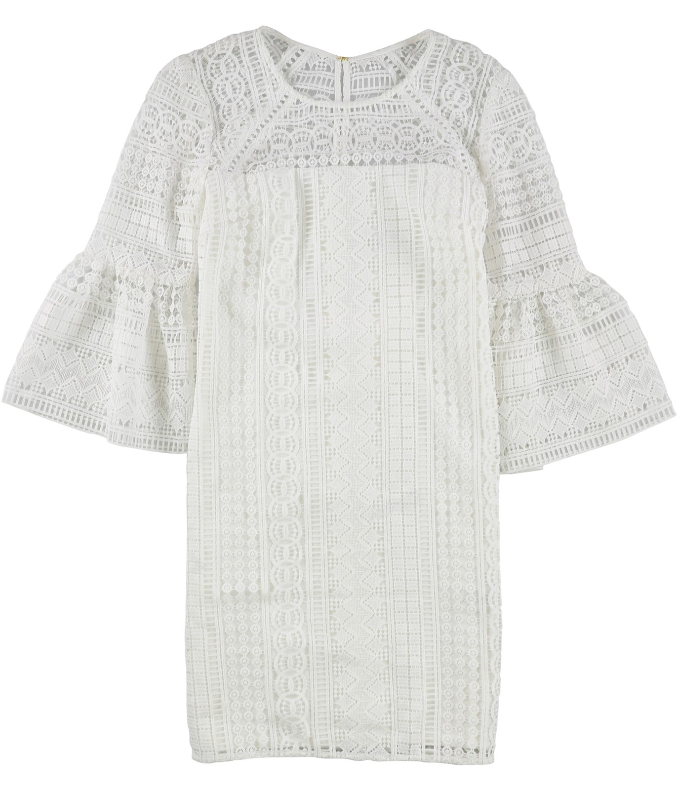 Trina Turk Womens Crochet Shift Dress