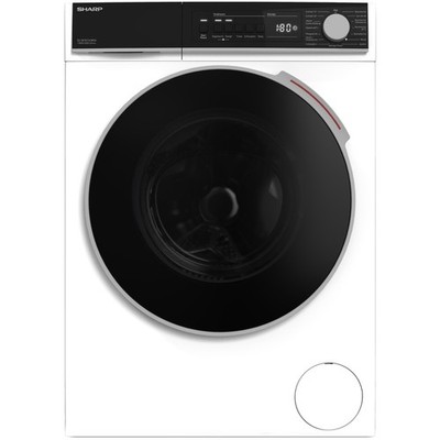 Sharp Waschmaschine 12kg Frontlader freistehend 1400 U/Min AquaStop gebraucht