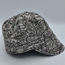 ARCCAPTAIN Reversible Money Print Welding Cap Size 7 1/8 Preowned Excellent