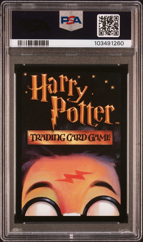 2001 Harry Potter WOTC #25 Seamus Finnigan Mirror Holo Rare PSA 9 Mint - Image 2 of 3