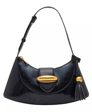 Steve Madden Black Shoulder Handbag