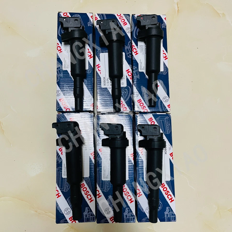 6Pcs Fit BOSCH Ignition Coil Pack 0221504470 For BMW E90 E60 E46 E53 E70 E36 E85 - Image 4 of 4