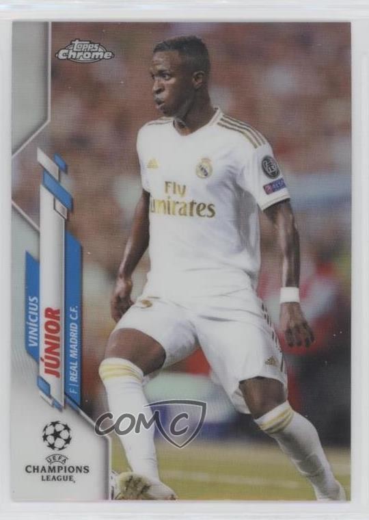 2019-20 Topps Chrome UCL Refractor Vinicius Junior Vinícius Júnior #33 0q9m